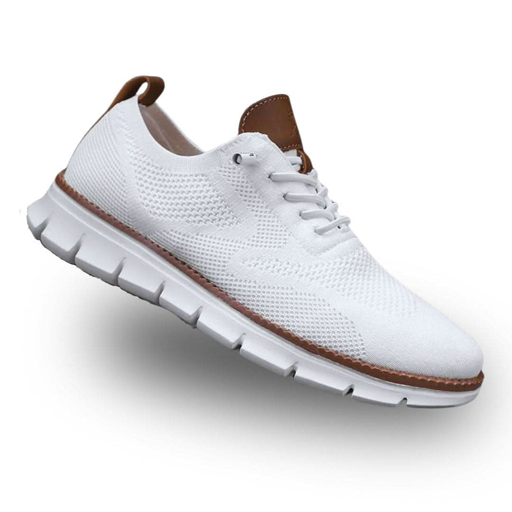 Men's Knit Lace-Up Casual Sneakers