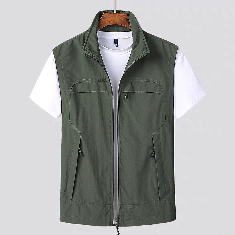 Men’s Lightweight Zip Utility Vest