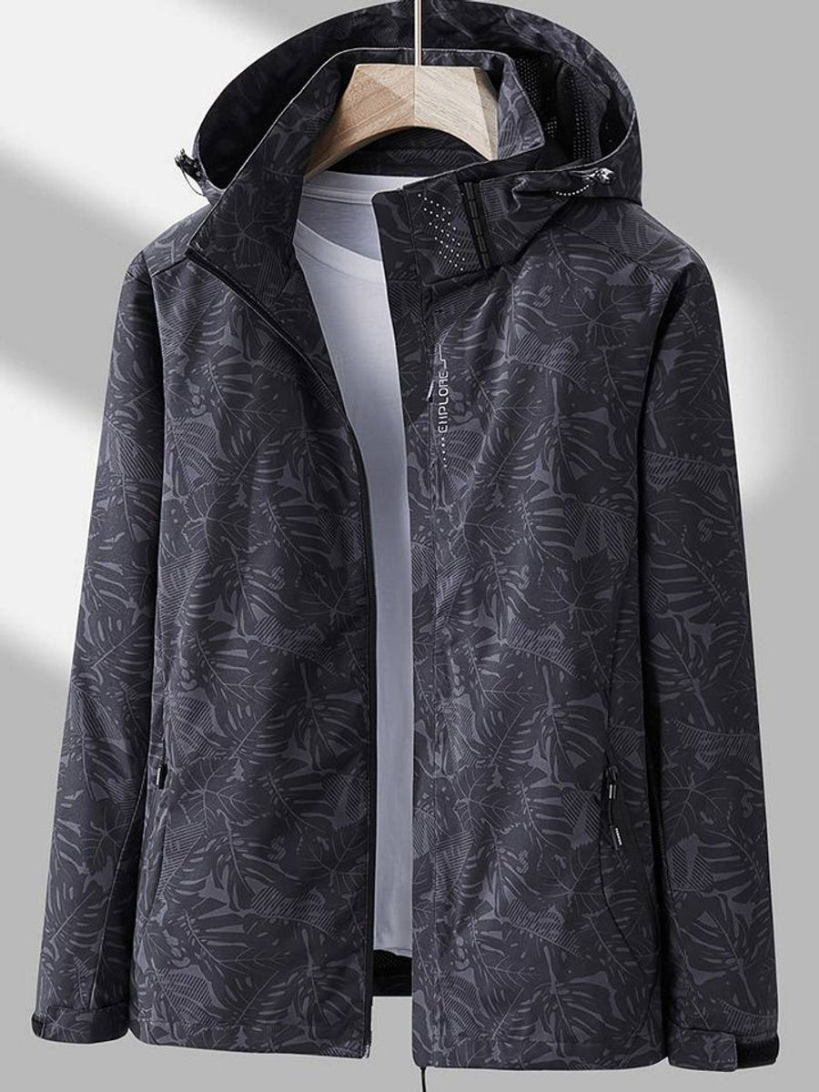 Veste légère imperméable et coupe-vent à capuche pour femme