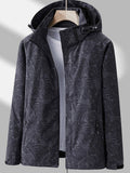 Veste légère imperméable et coupe-vent à capuche pour femme