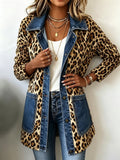 Women's Contrast Longline Jacket