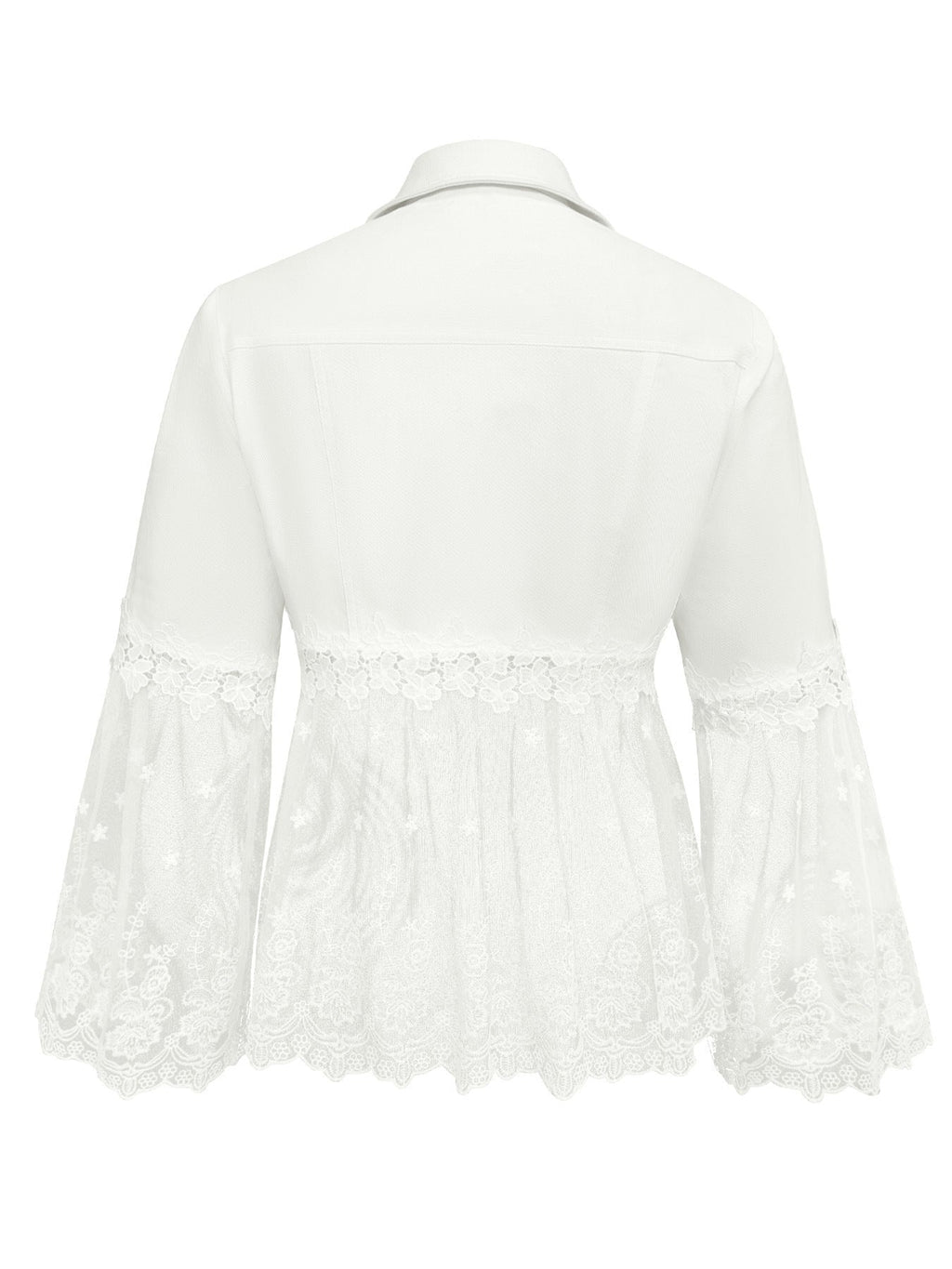Women's Contrast Longline Jacket