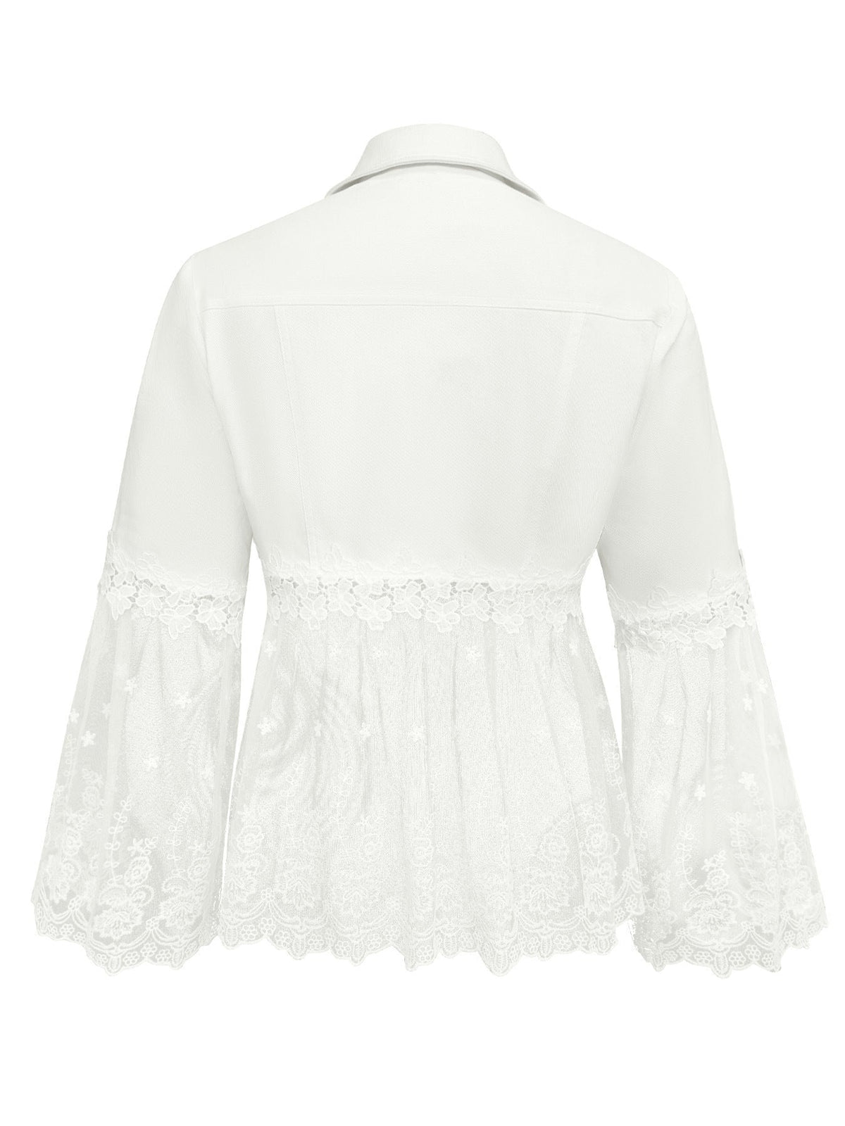 Women's Contrast Longline Jacket