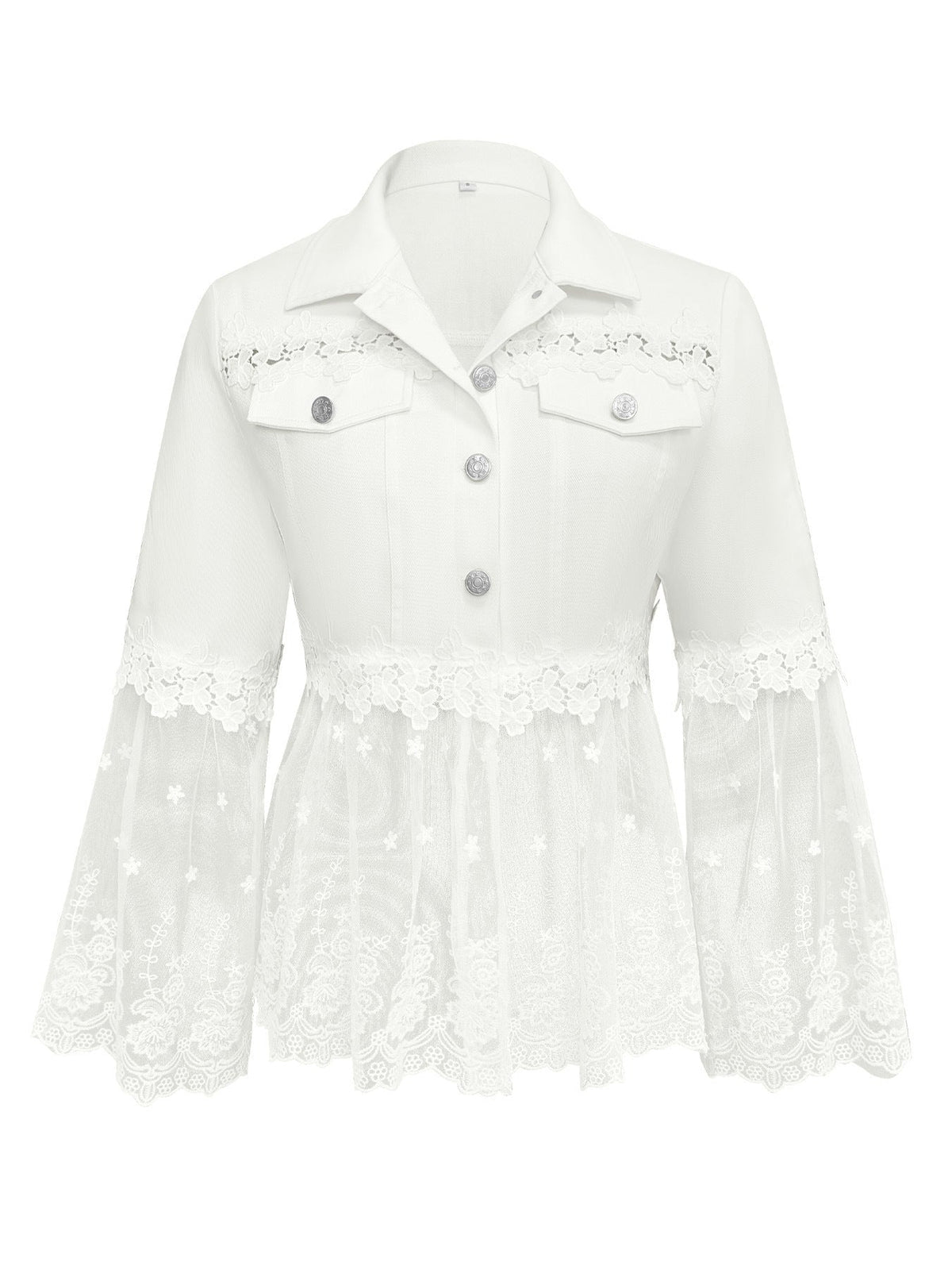 Women's Contrast Longline Jacket