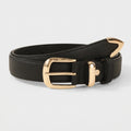 Women’s Belt with Gold Buckle