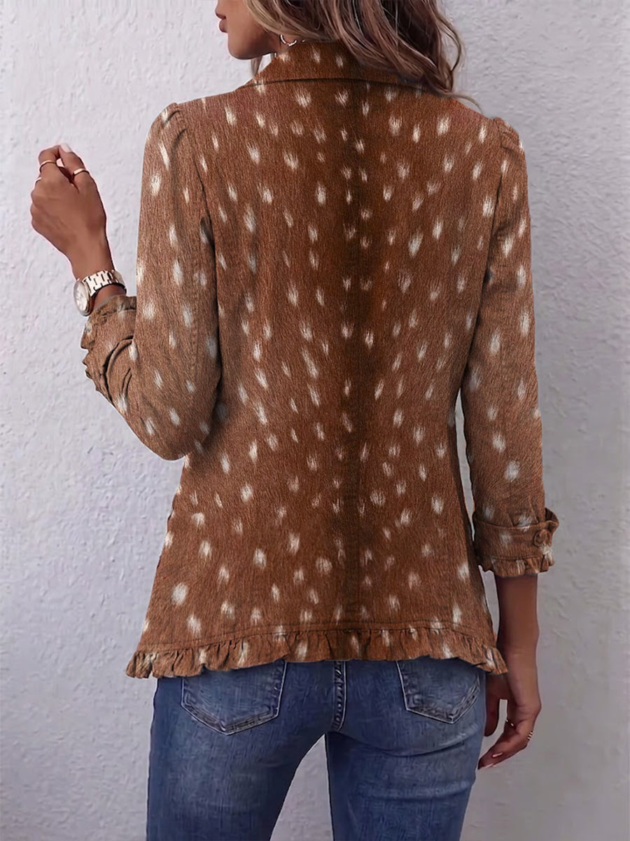 Women's Contrast Longline Jacket
