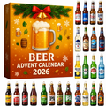 Beer Advent Calendar 2026 Christmas Countdown Gift Box