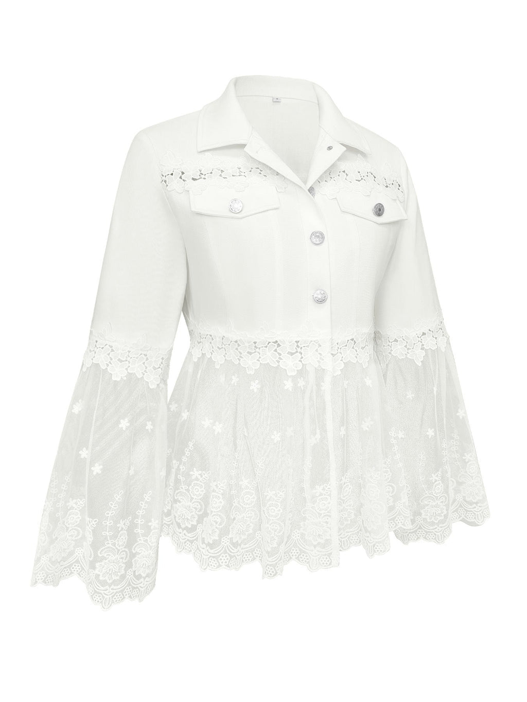 Women's Contrast Longline Jacket