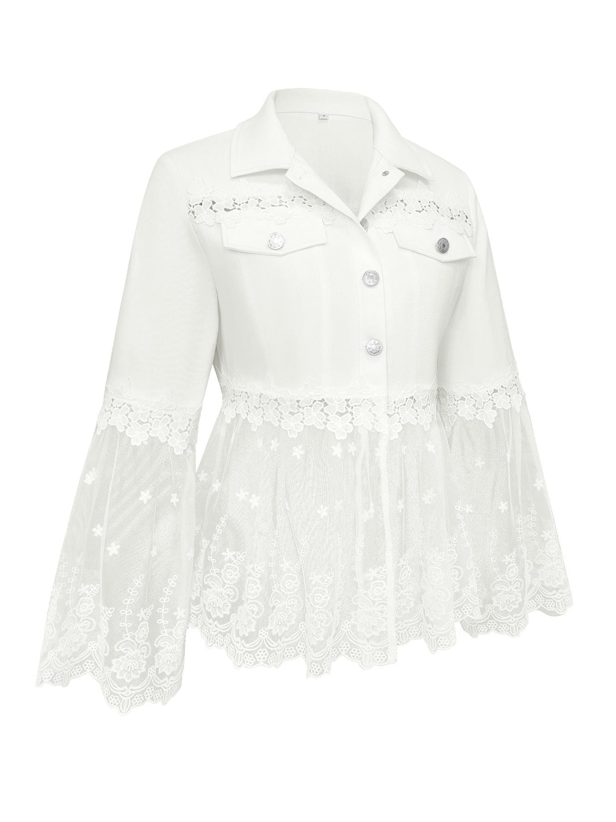 Women's Contrast Longline Jacket