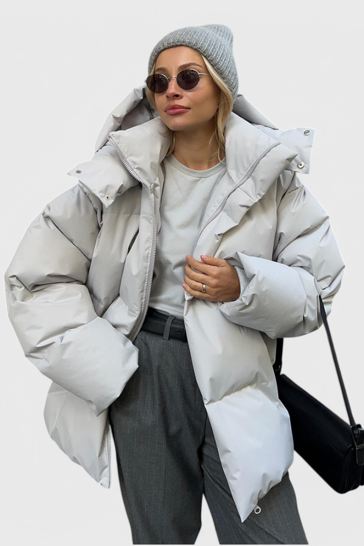 Women’s Oversized Hooded Puffer Jacket