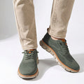 Breathable Knit Mesh Lace-Up Casual Sneakers