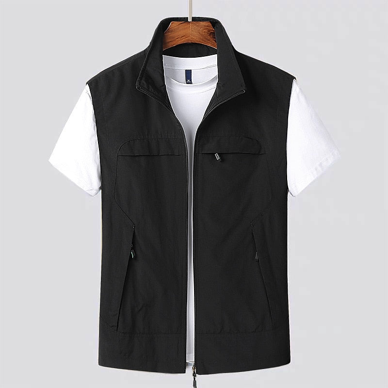 Men’s Lightweight Zip Utility Vest