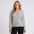 V-Neck Cardigan – Button Front Soft Knit Style